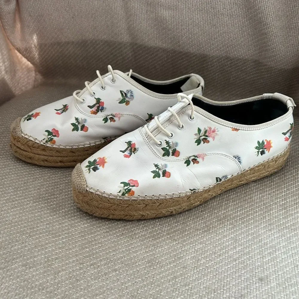 Yves Saint Laurent Prairie Floral Espadrille Sneakers